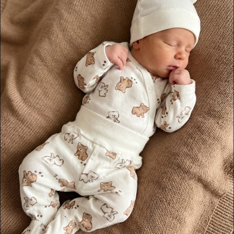 סט בגד גוף ומכנסיים  "Sweet Bear"