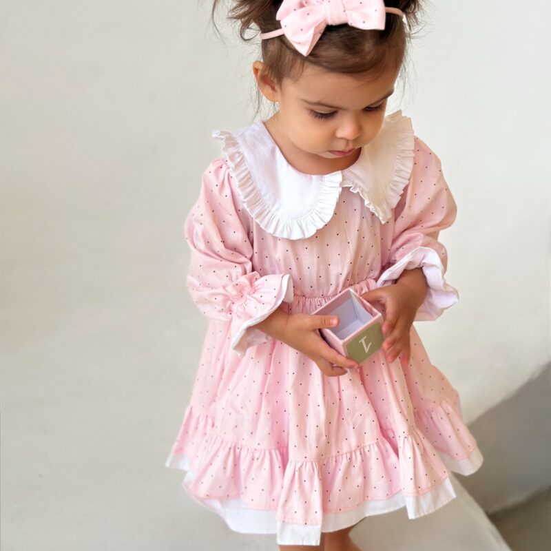 שמלת-בודי "Mili" ורוד