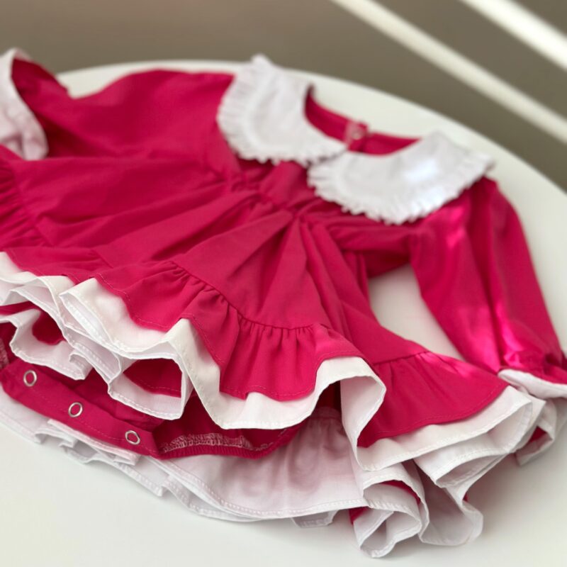 שמלת-בודי "Mili" פטל