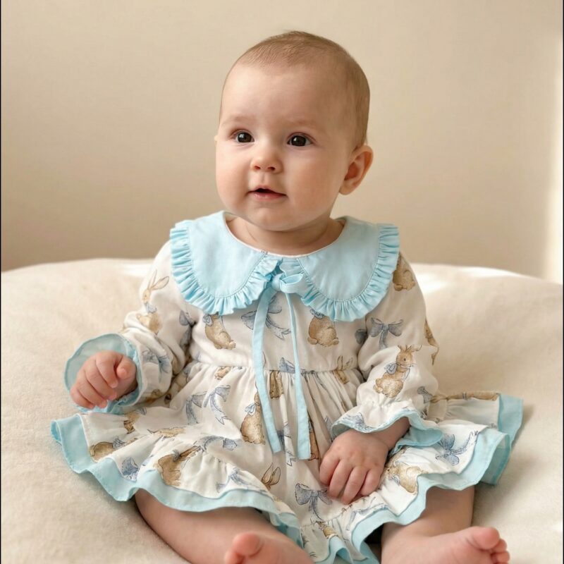 שמלת-בודי "Mili" תכלת